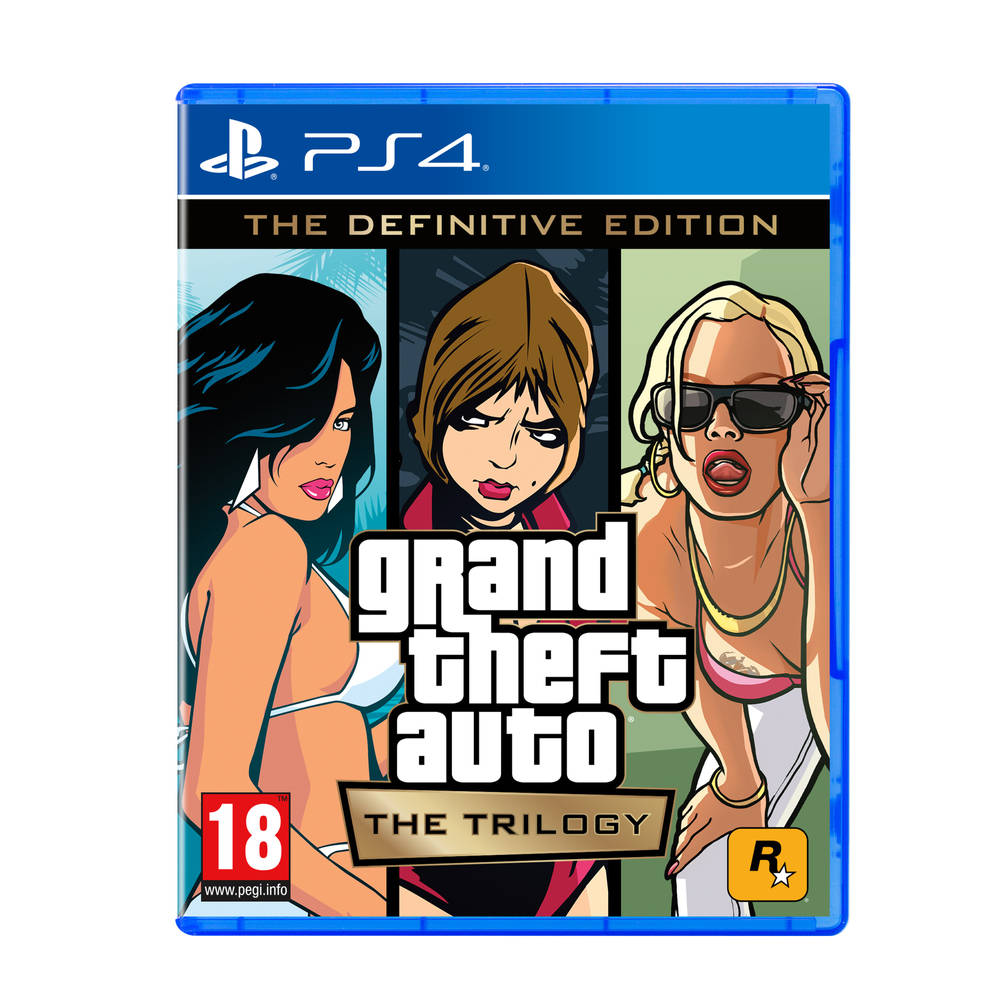 PS4 Grand Theft Auto: The Trilogy Definitive Edition