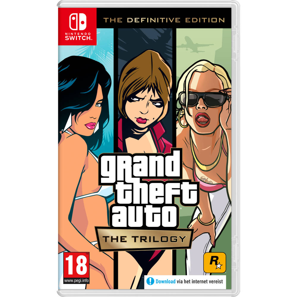 Grand Theft Auto (GTA): The Trilogy Definitive Edition Nintendo Switch