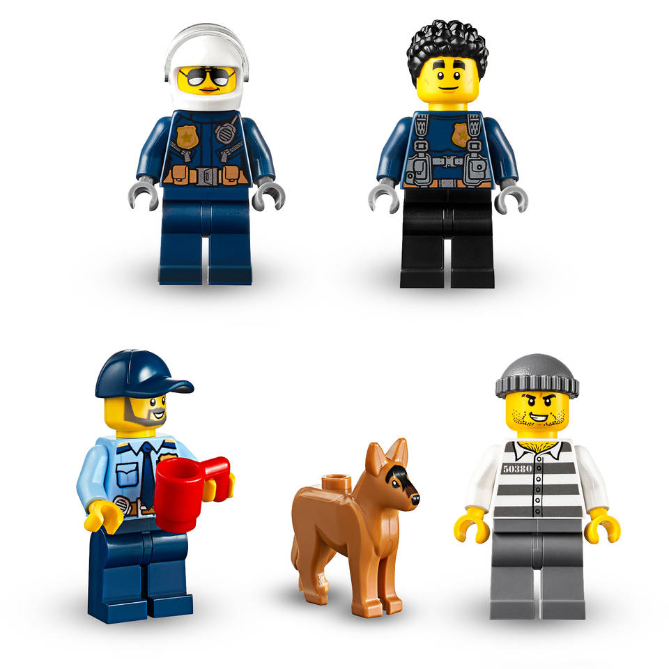 Schrijf een brief Contractie rechtop LEGO CITY 2-in-1 politie opbergdoos 60270