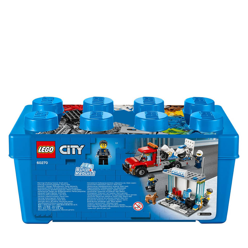 keten merk nicotine LEGO CITY 2-in-1 politie opbergdoos 60270