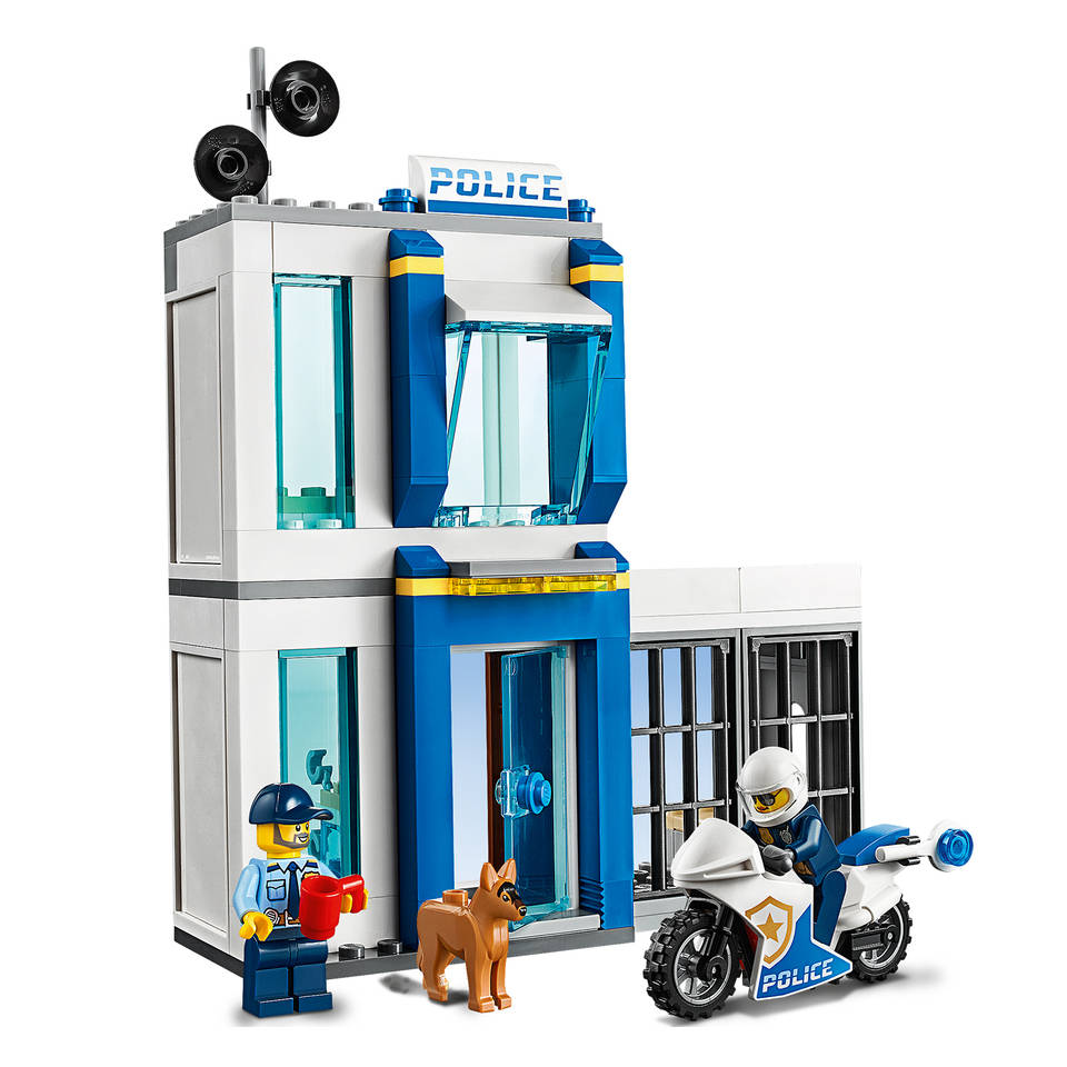 lof De volgende stropdas LEGO CITY 2-in-1 politie opbergdoos 60270