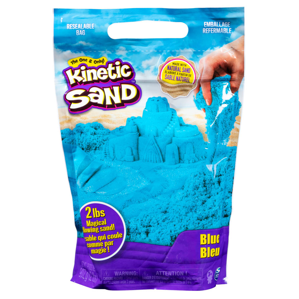 Draaien Eerste laden Kinetic Sand speelzand - blauw