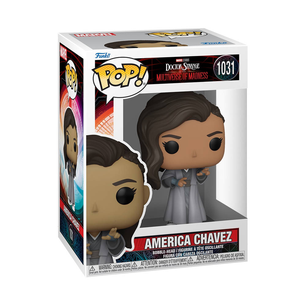 Funko Pop! figuur Doctor Strange in the Multiverse of Madness America Chavez in training