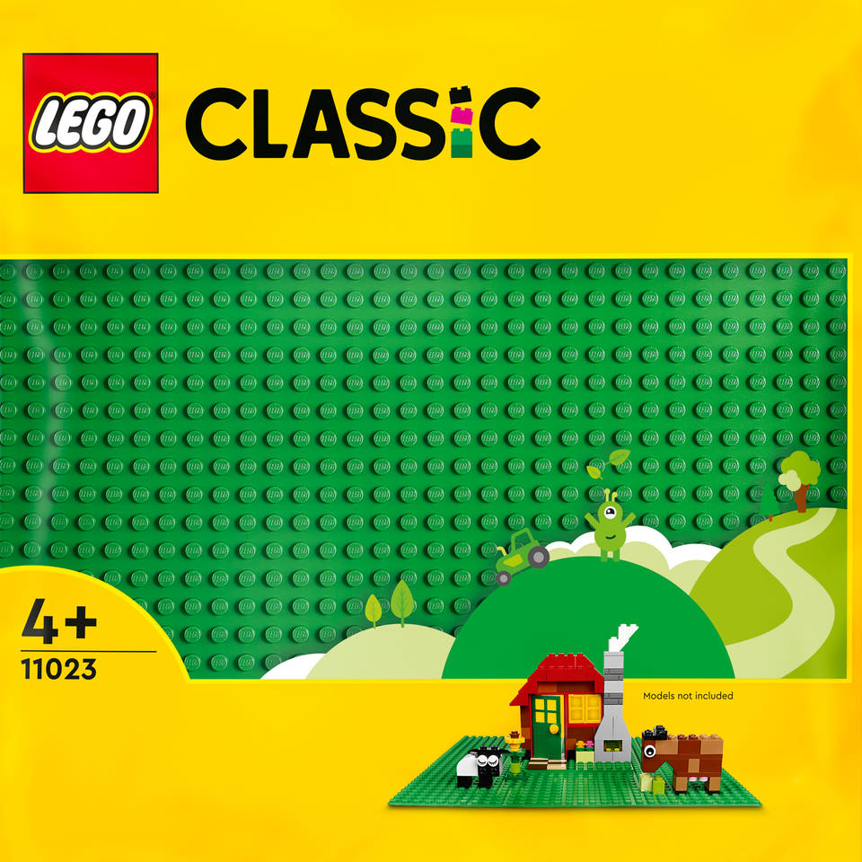 LEGO Classic groene basisplaat 32 x 32 cm 11023