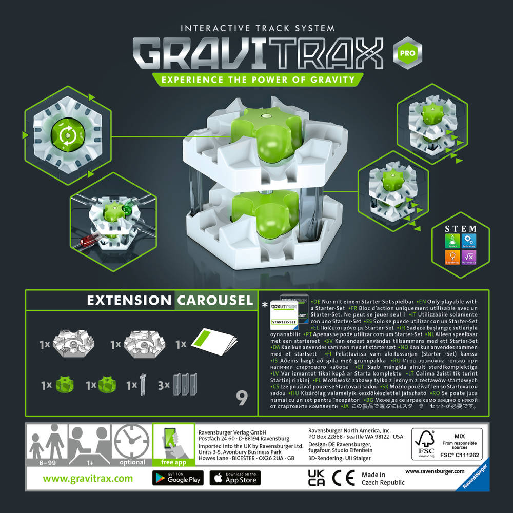 Ravensburger GraviTrax Pro Extension Carousel au meilleur prix sur