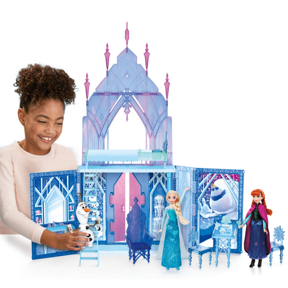 Herstellen Monteur haag Disney Frozen 2 Elsa uitklapbaar paleis