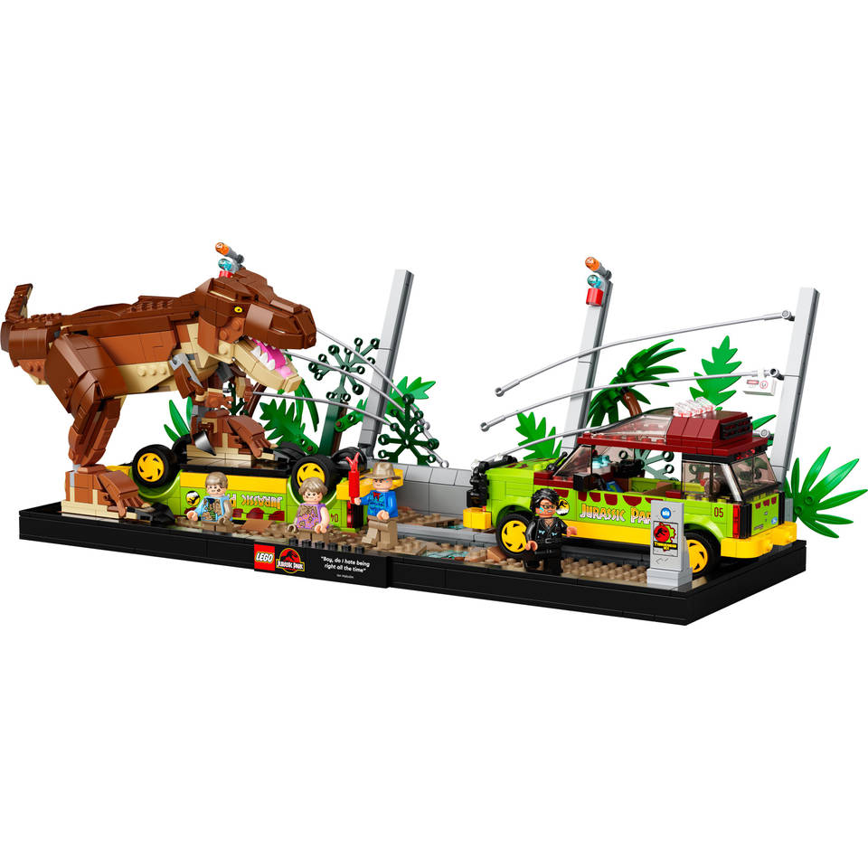 desinfecteren bonen elk LEGO Jurassic Park T-rex ontsnapping 76956