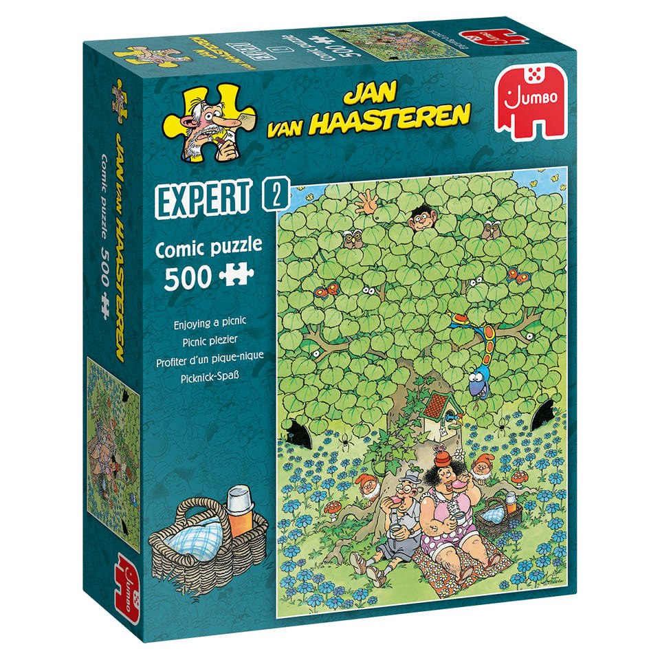 Jumbo Jan van Haasteren puzzel Expert 2: picknick plezier - 500 stukjes
