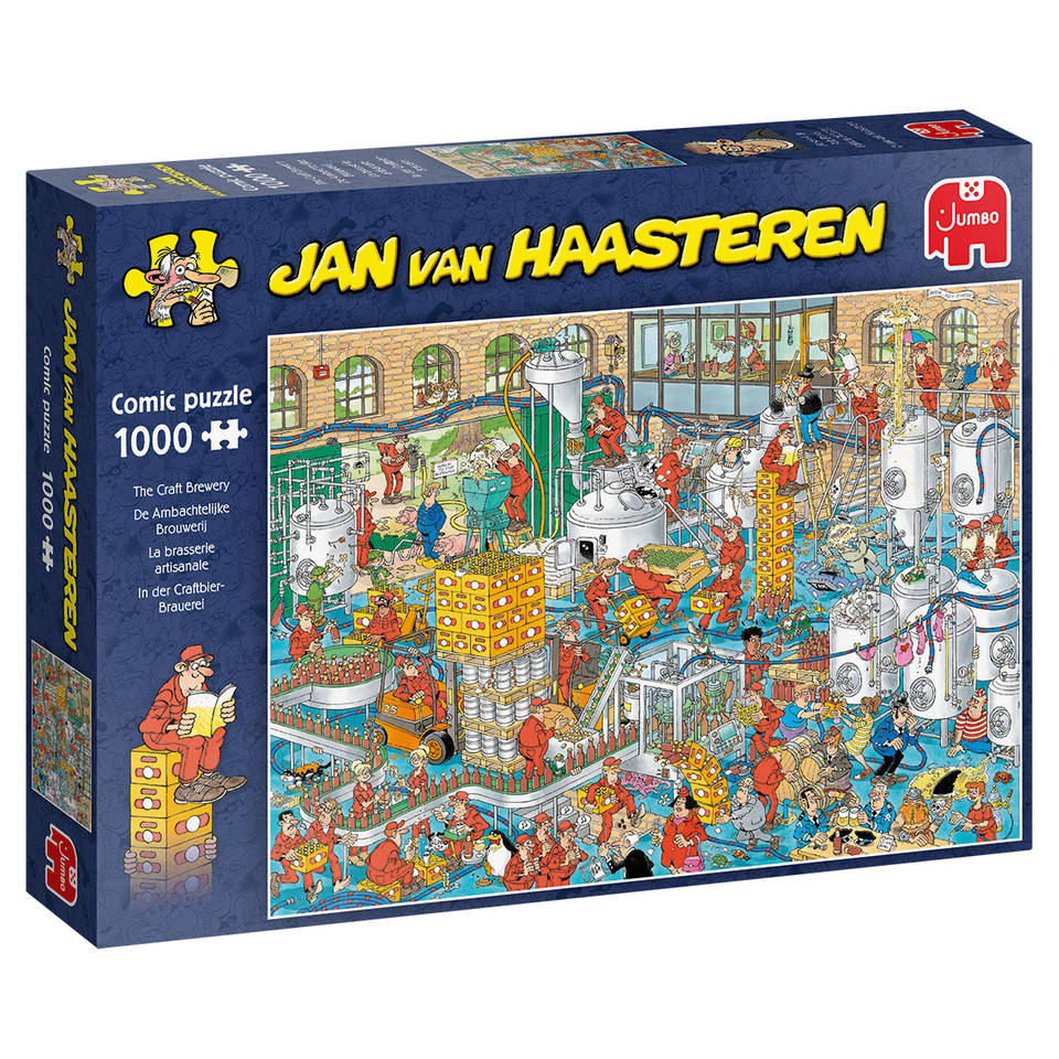 Jumbo Jan van Haasteren puzzel De ambachtelijke brouwerij 1000