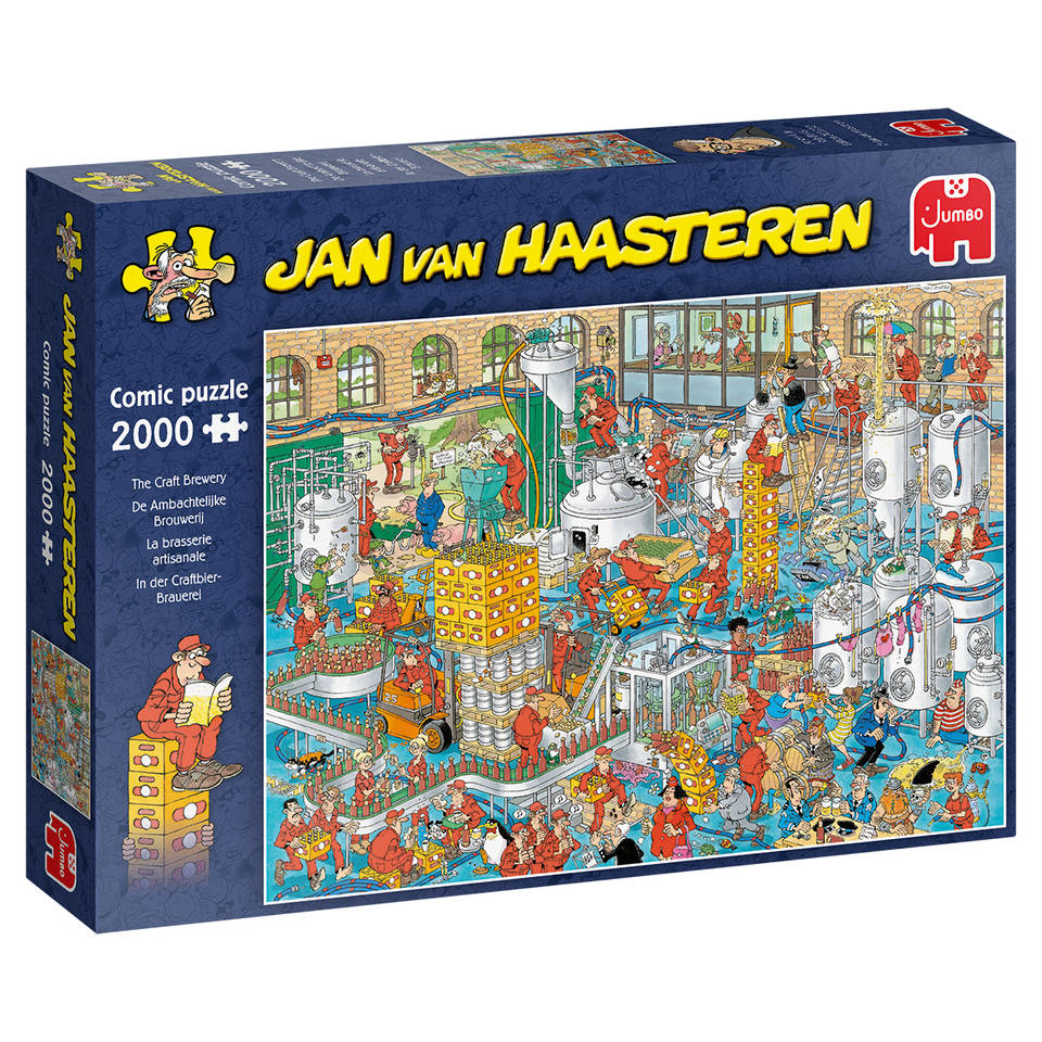 Jumbo Jan van Haasteren puzzel De ambachtelijke brouwerij - 2000 stukjes Main Image