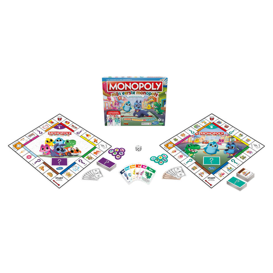 marketing kubus uitdrukken Mijn Eerste Monopoly