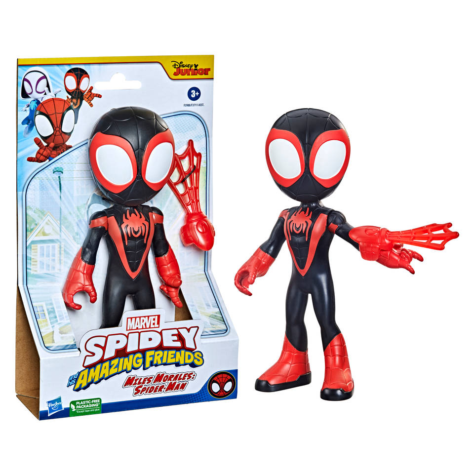 Marvel Spidey & His Amazing Friends, 20,3 cm Plüschtiere, Hulk, Black