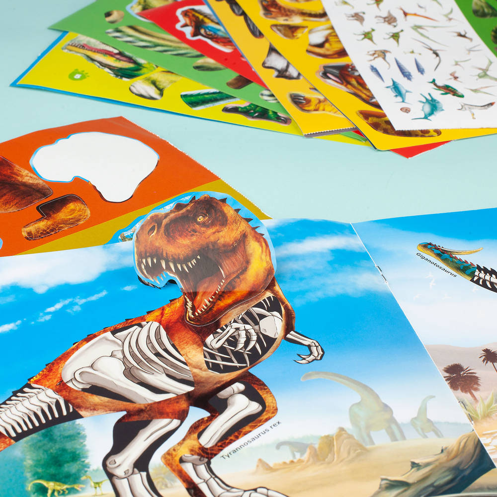 Dino World Sticker Fun stickerboek