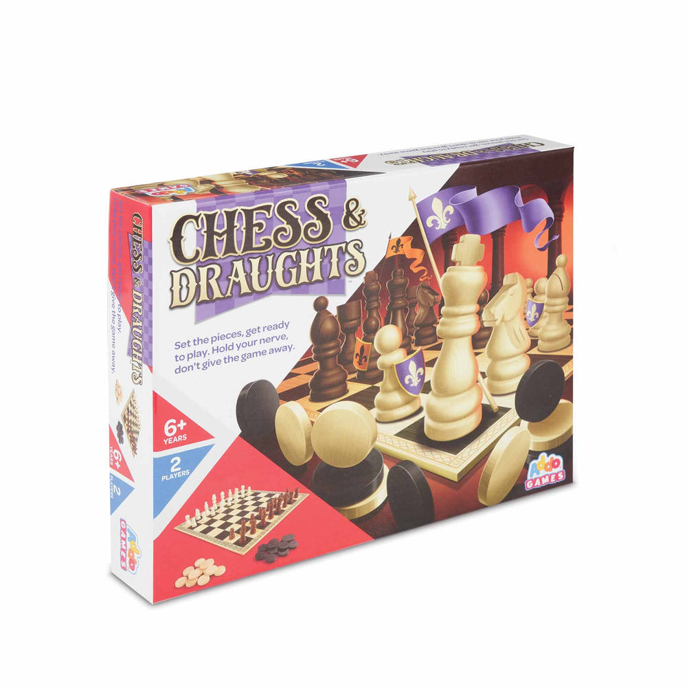 Addo Games schaken en dammen strategieset