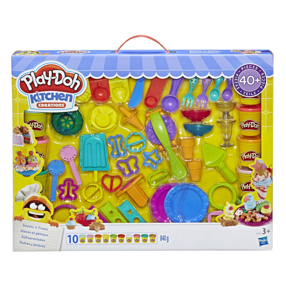Toestand Maan Plons Play-Doh Kitchen Creations Sweat 'n Treats 40-delige set