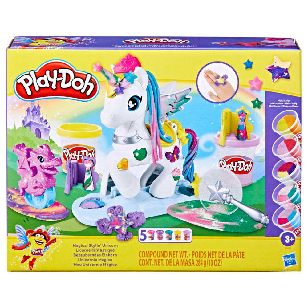 Kenmerkend Blazen Veronderstelling Play-Doh Mystical Stylin' Unicorn speelset