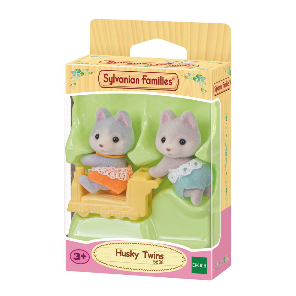 Sylvanian Families tweeling husky