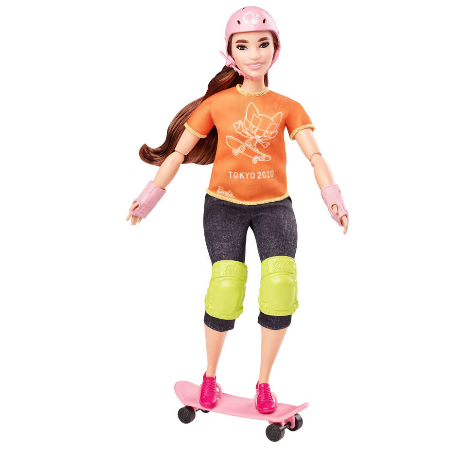 kapsel temperament Informeer Barbie skateboarder pop