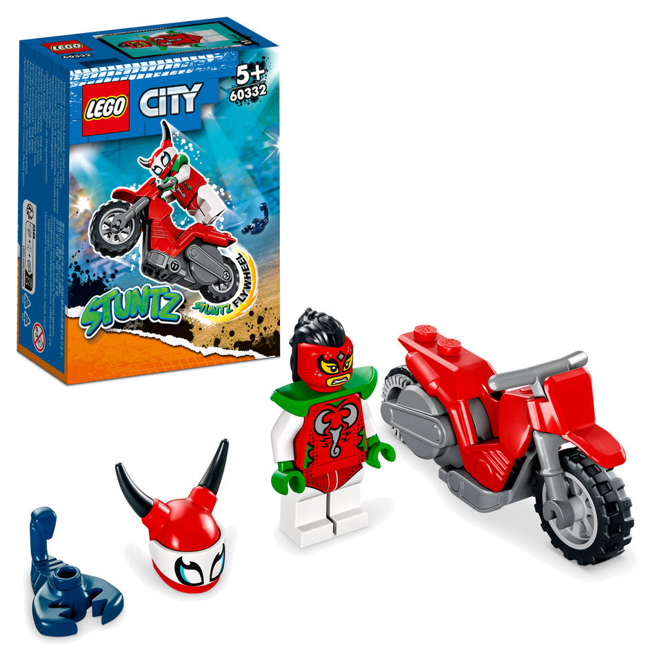 LEGO City Stuntz roekeloze Scorpion stuntmotor 60332