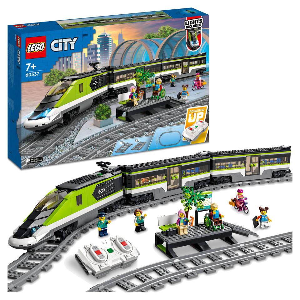 Overtekenen Terughoudendheid Extractie LEGO CITY passagierssneltrein 60337