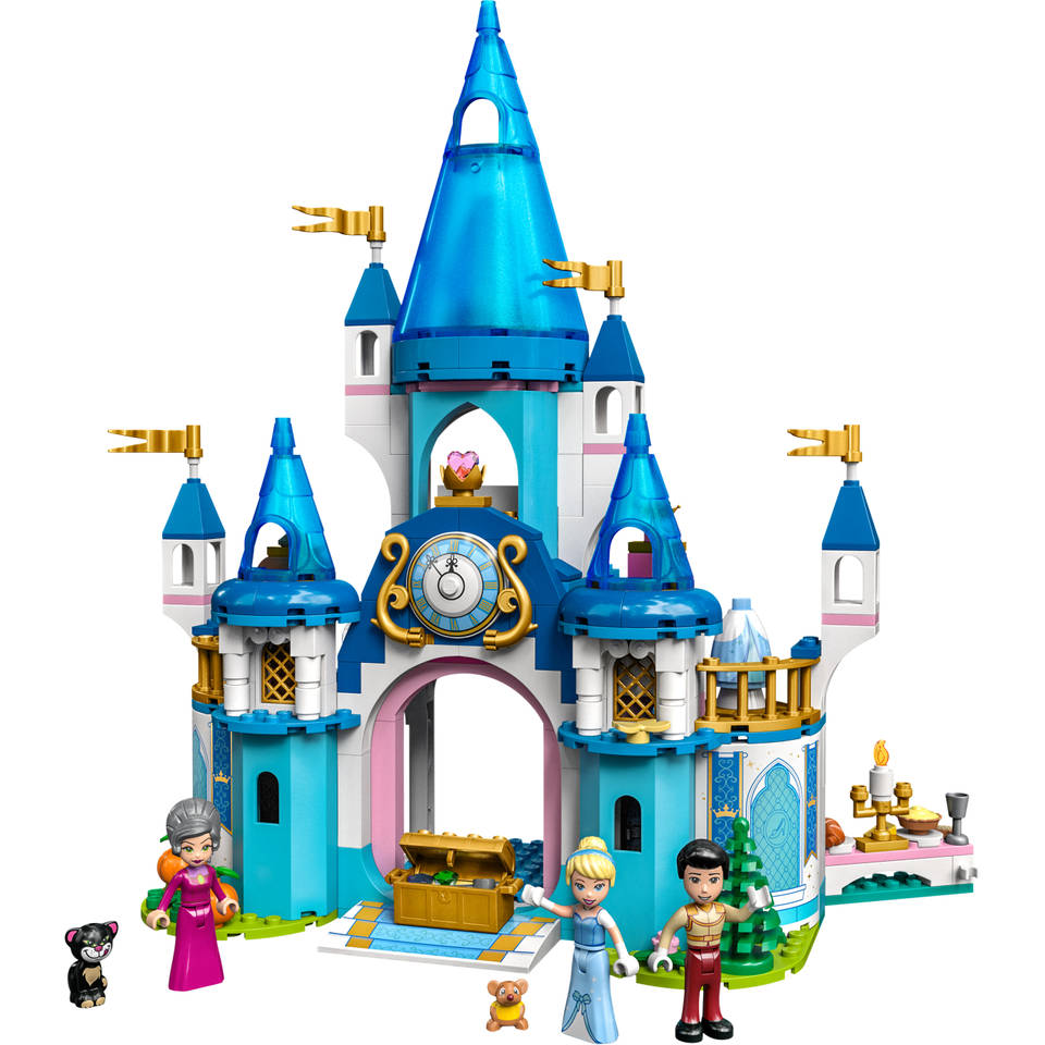 Uitgaan Bonus Immuniseren LEGO Disney Princess het kasteel van Assepoester en de knappe prins 43206
