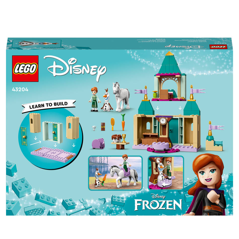 gevechten mengsel Prestatie LEGO Disney Princess Anna en Olaf plezier in het kasteel 43204