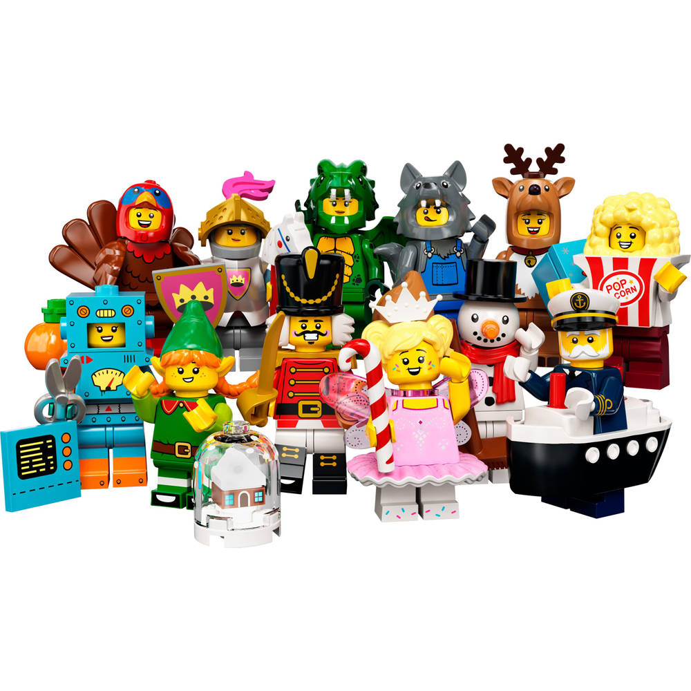 massa kalkoen lever LEGO minifiguren serie 23 verrassingszakje 71034