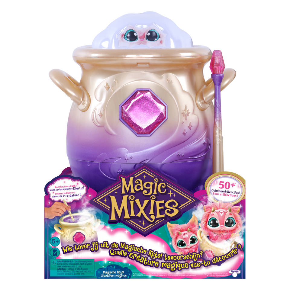 storting een miljoen spellen Magic Mixies magische ketel met échte mist - roze