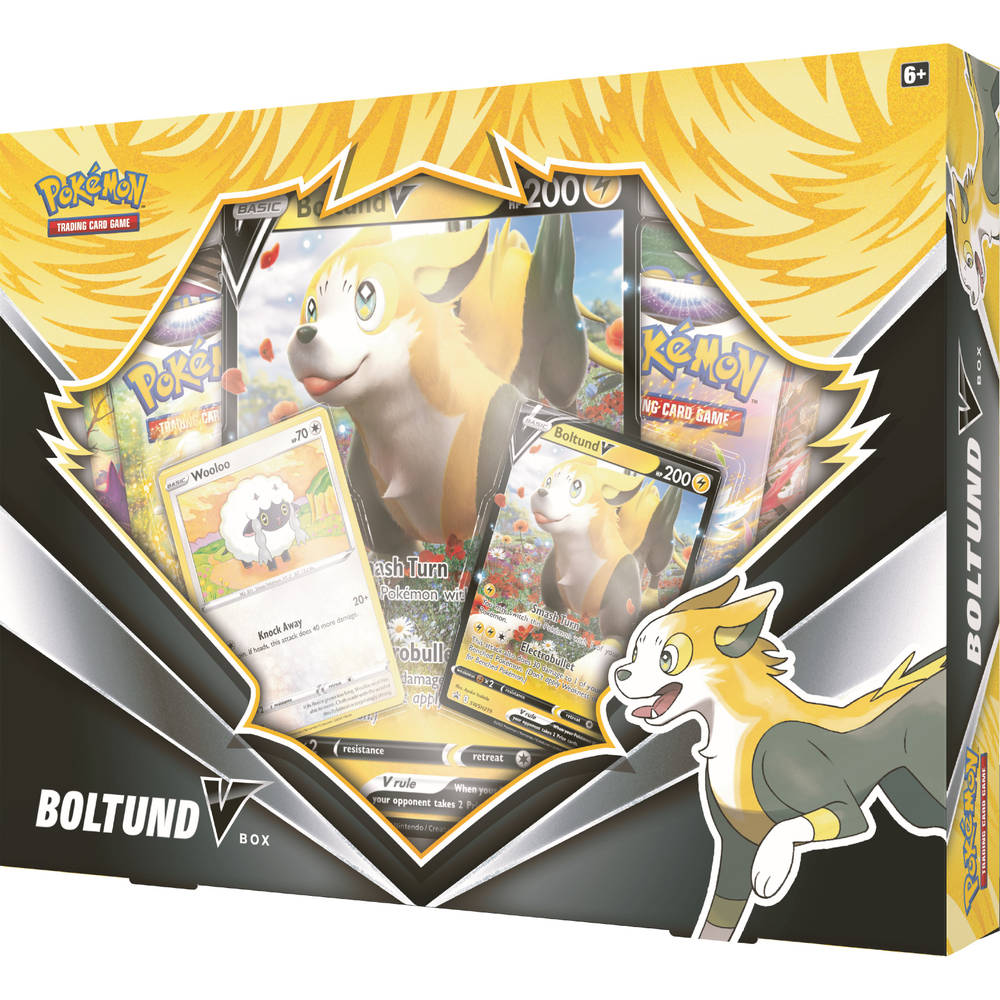 halen Inspireren vertalen Pokémon TCG Boltund V Box