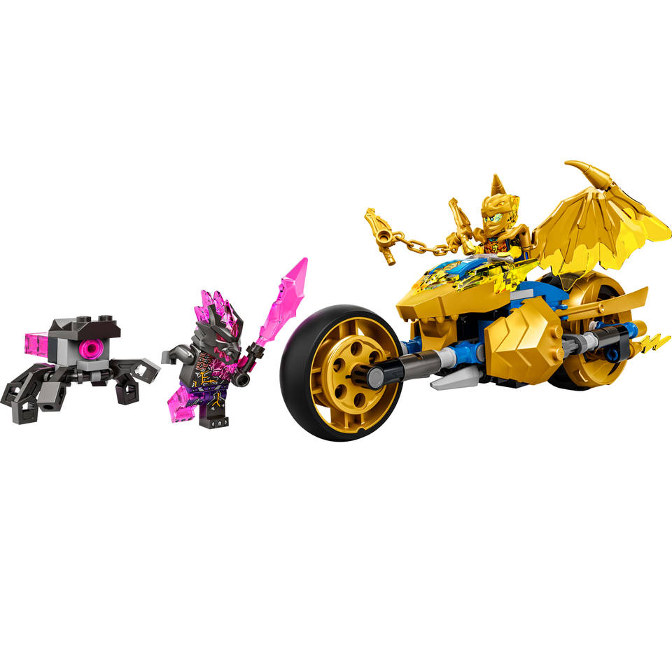 Uitscheiden Ongeëvenaard Knikken LEGO NINJAGO Jay's gouden drakenmotor 71768