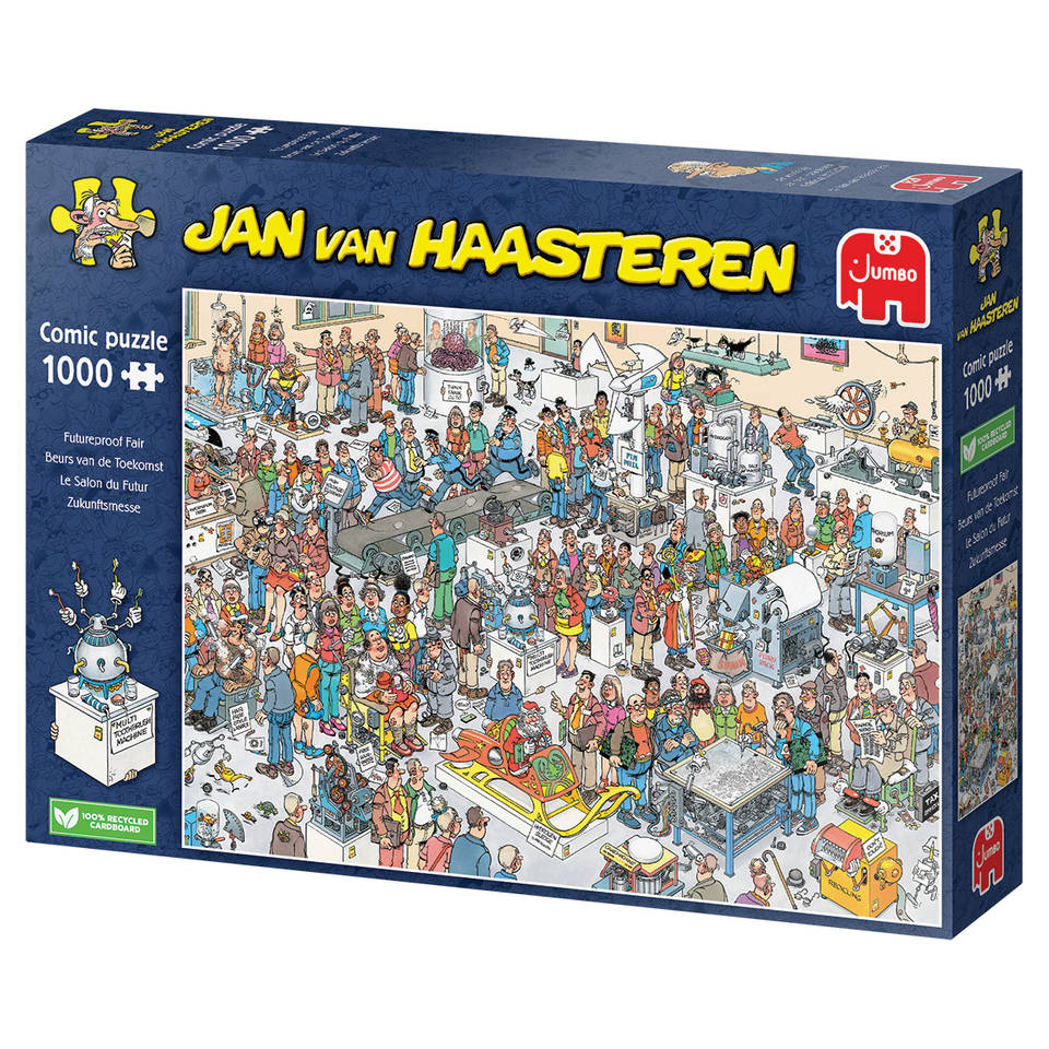 huren tussen melk wit Jumbo Jan van Haasteren puzzel Beurs van de Toekomst - 1000 stukjes