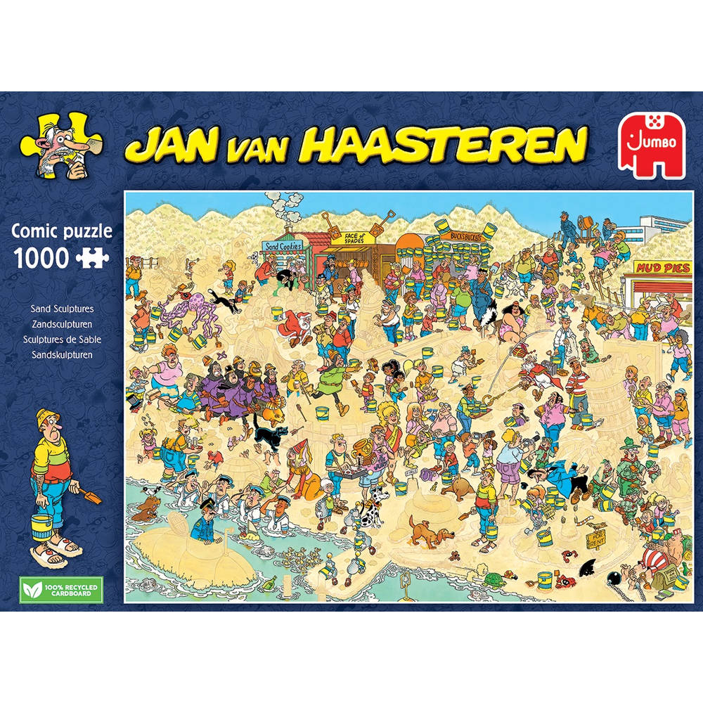 Jumbo Jan van Haasteren puzzel Zandsculpturen - 1000 stukjes