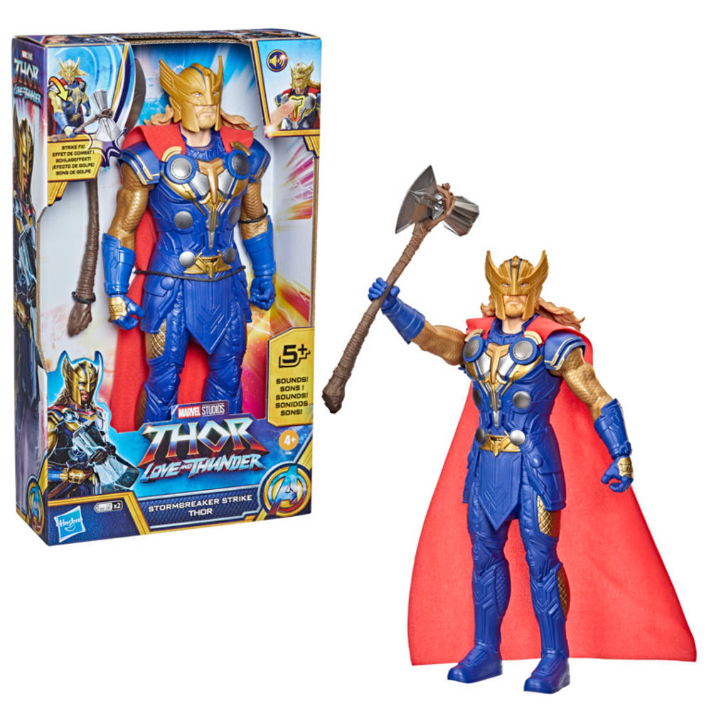 grens Snazzy Knikken Avengers Titan Hero Thor: Love and Thunder Stormbreaker Strike pop Thor