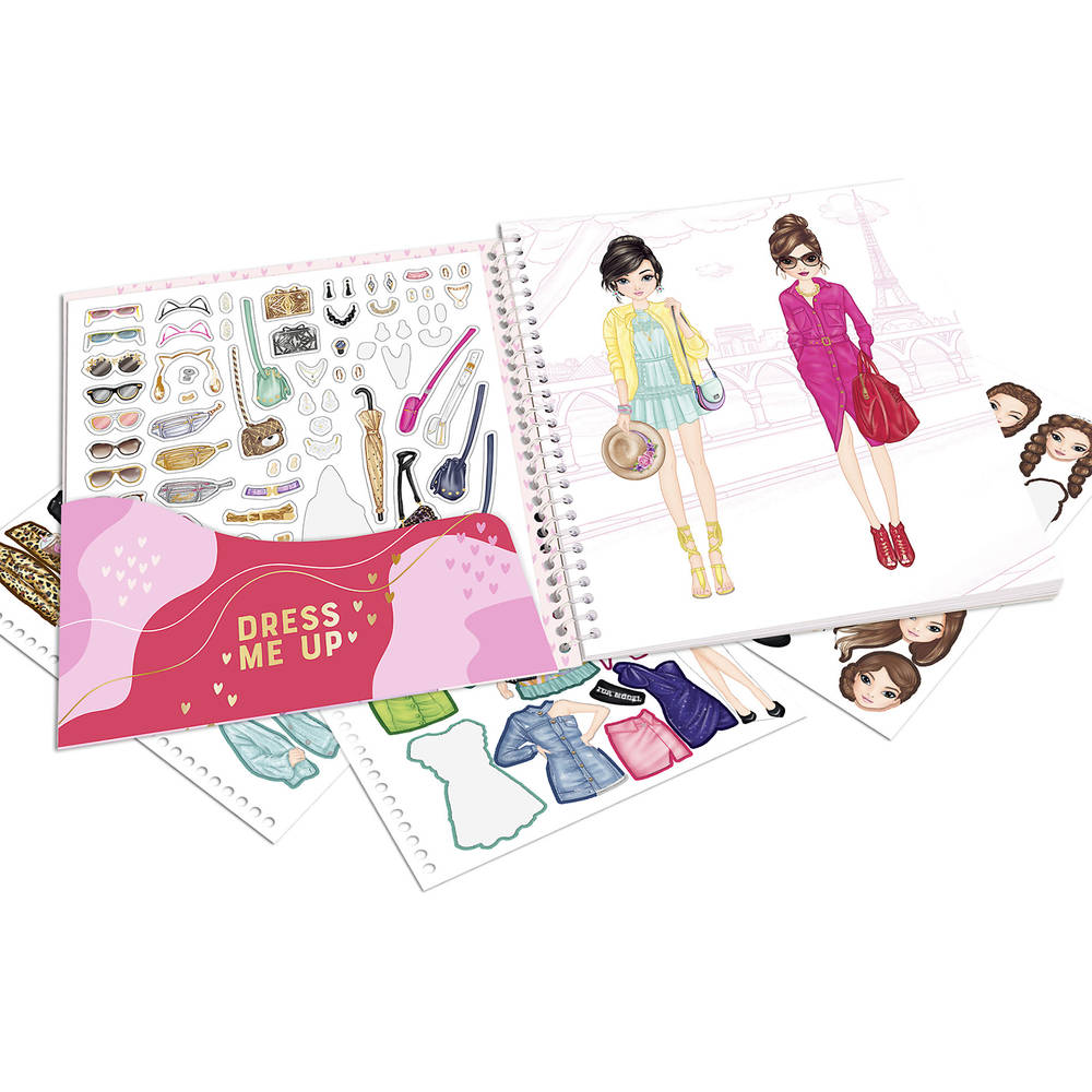 Topmodel Dress Me Up Stickerboek