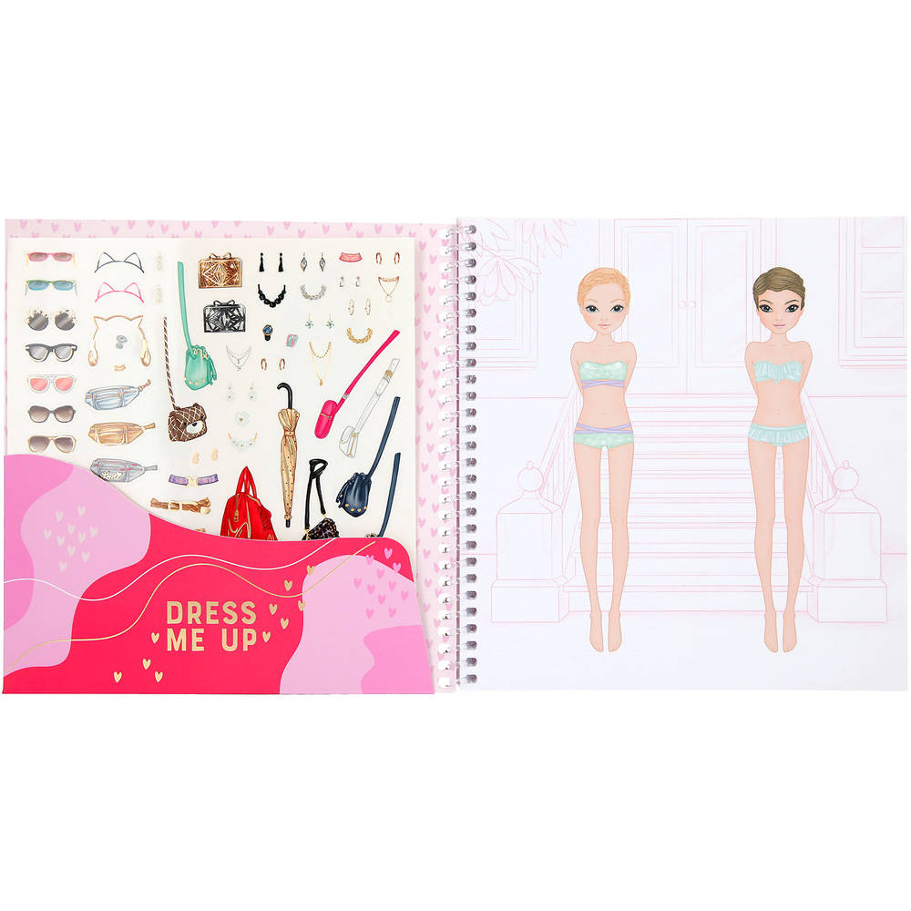 Topmodel Dress Me Up Stickerboek