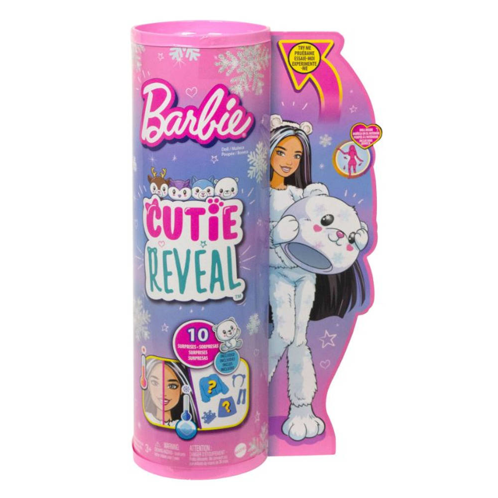 Barbie Cutie Reveal Snowflake Sparkle pop
