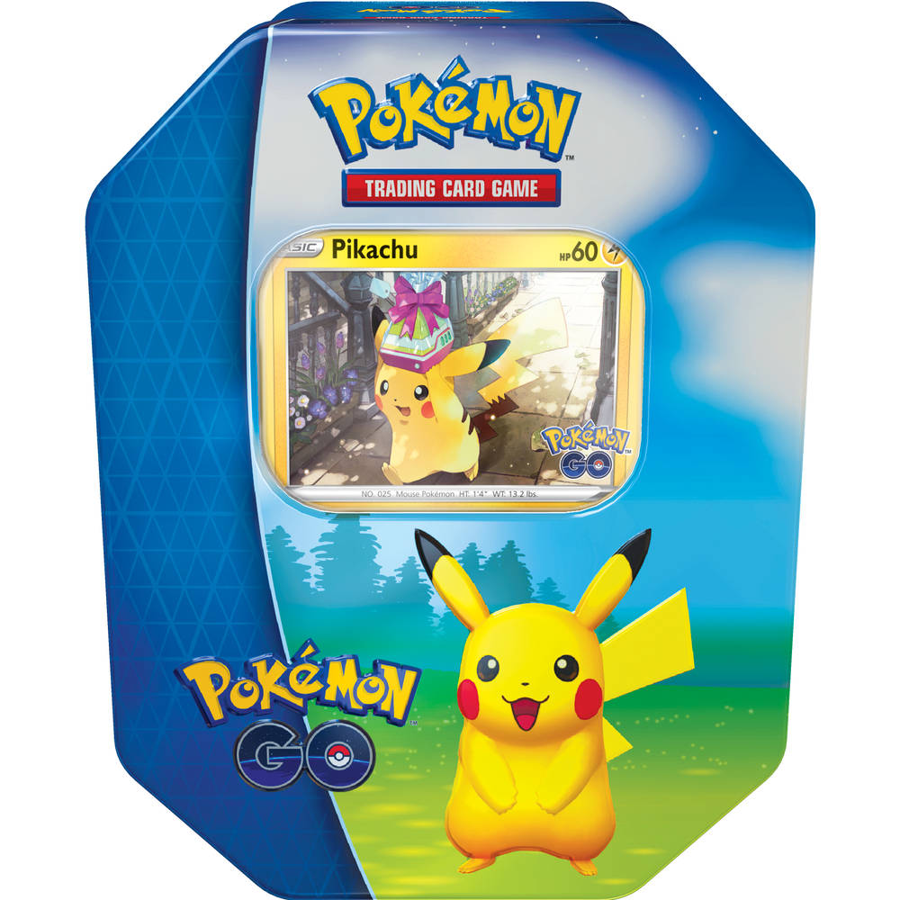Pokémon Go TCG V cadeau tin Pikachu