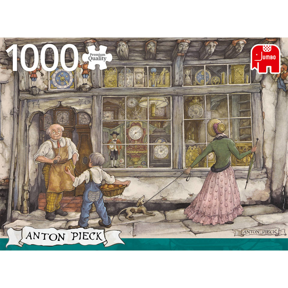 Premium Collection Anton Pieck puzzel De klokkenwinkel - 1000 stukjes