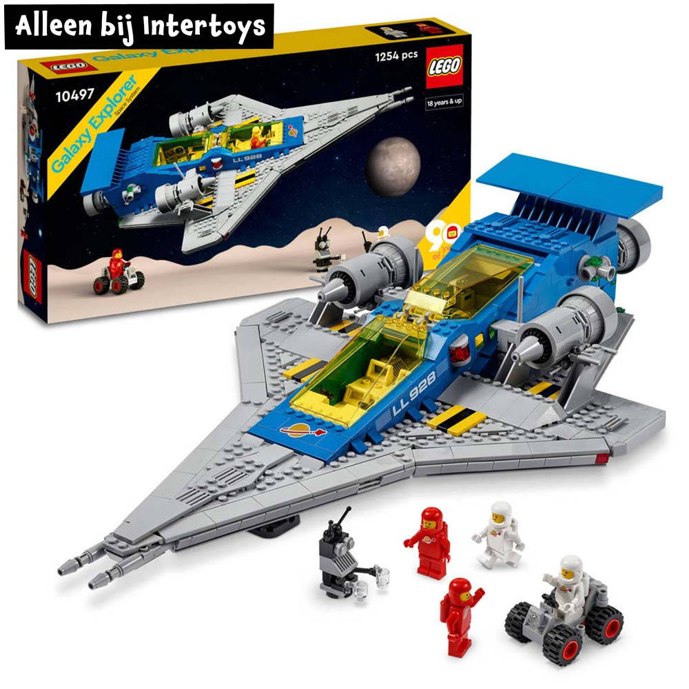 LEGO Icons Galaxy Explorer ruimteschip 10497