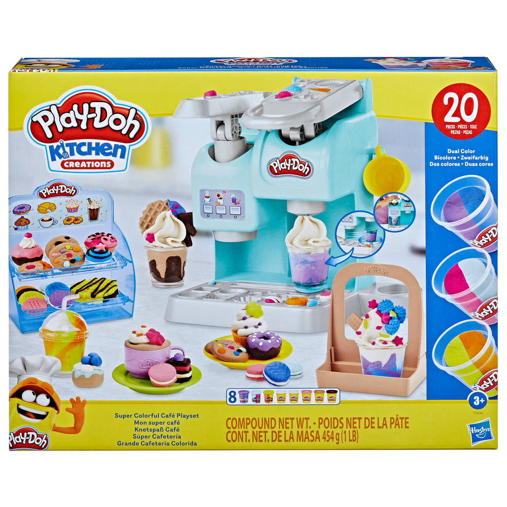 Conclusie zij is werkelijk Play-Doh Kitchen Creations Super Kleurrijk Café