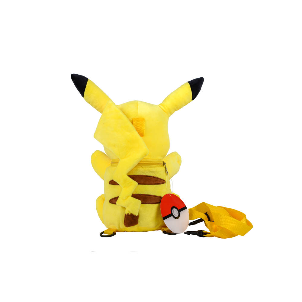 pleegouders door elkaar haspelen haspel Pokémon pluchen 3D-rugtas Pikachu