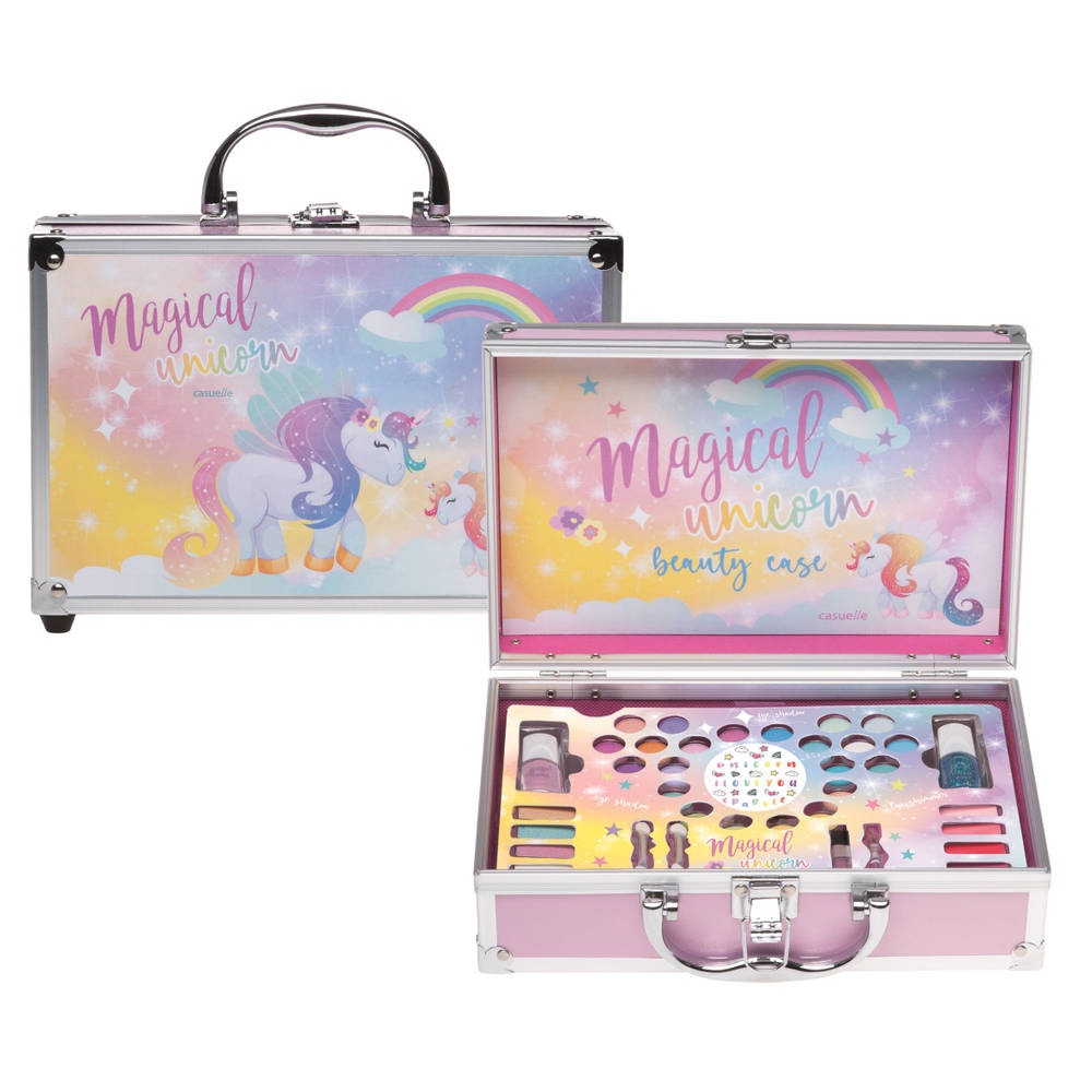 middernacht Minachting Sceptisch Casuelle make-up koffer Unicorn