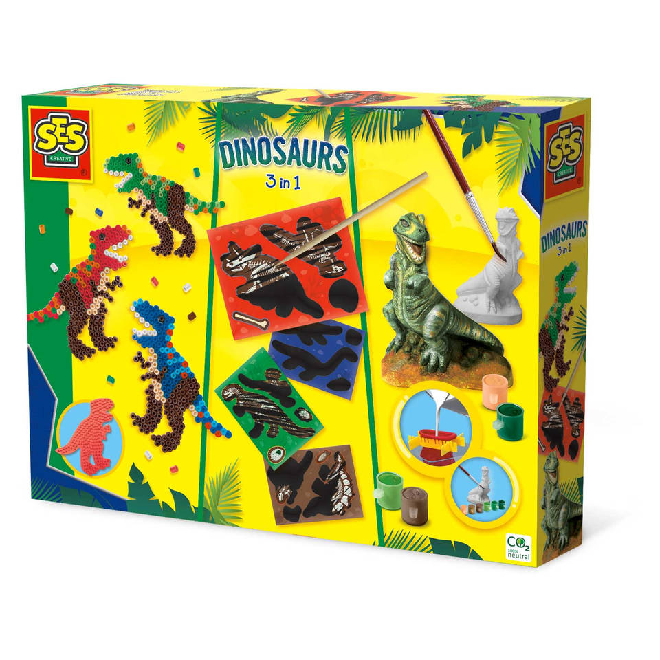 SES Creative 3-in-1 dinoset