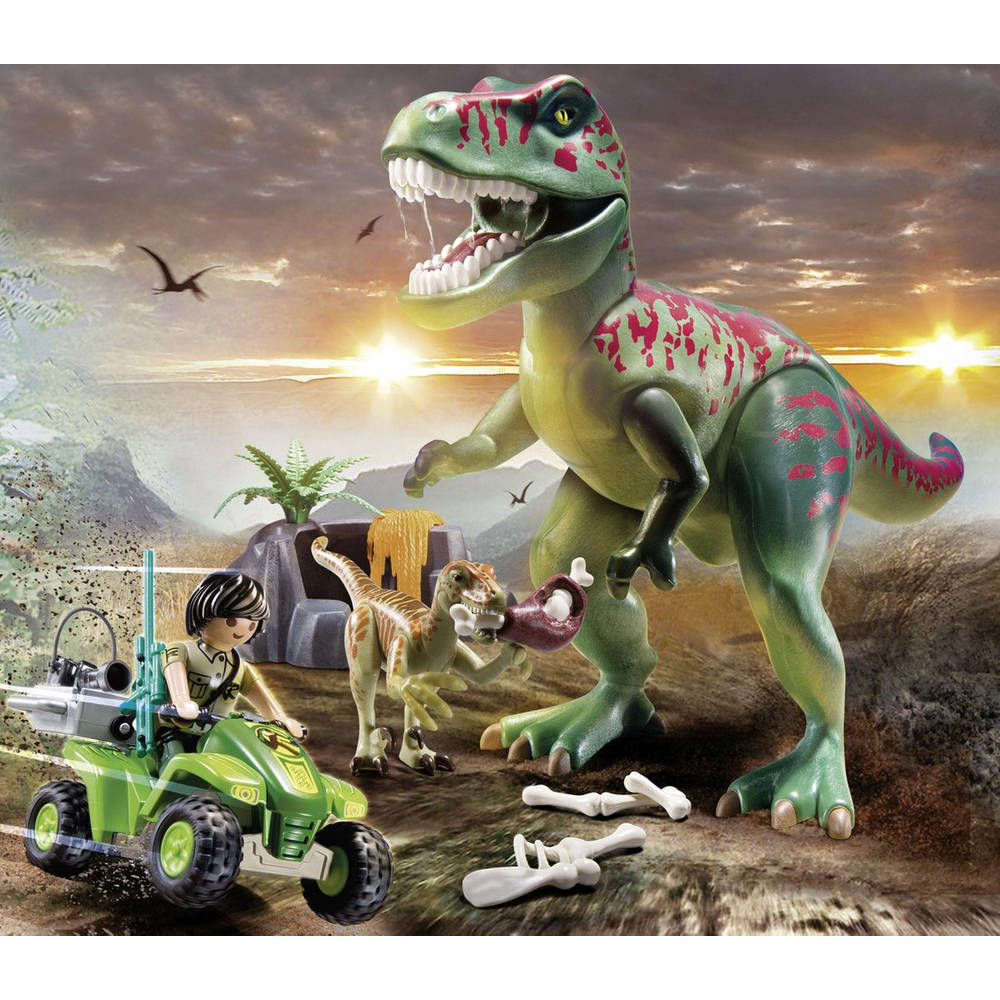 verbinding verbroken Vergelijkbaar Matig PLAYMOBIL Dinos T-Rex aanval 71183