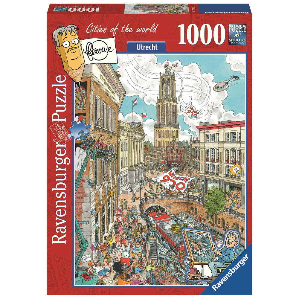 Ravensburger puzzel Fleroux Utrecht - 1000 stukjes