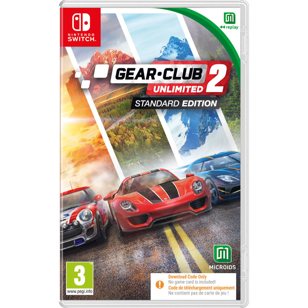 Gear.Club Unlimited 2 - code in a box Nintendo Switch
