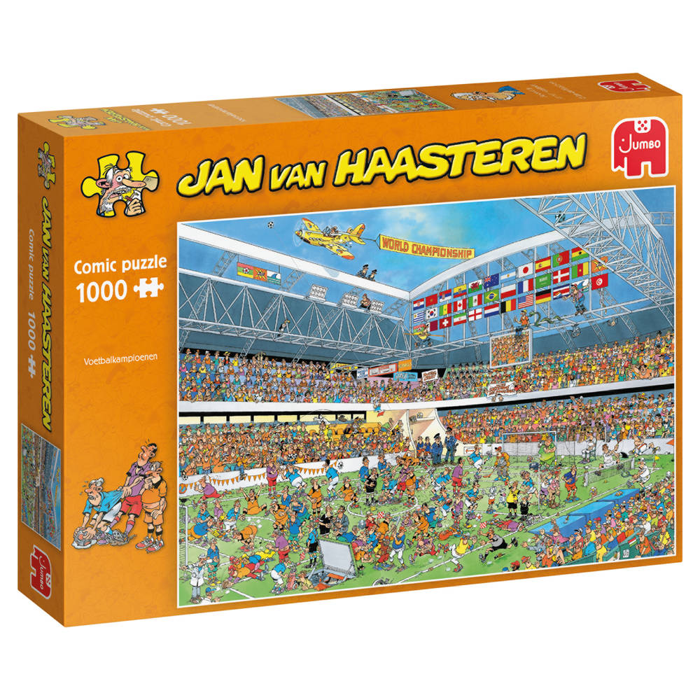 Jumbo Jan van Haasteren puzzel WK Voetbal special - 1000 stukjes