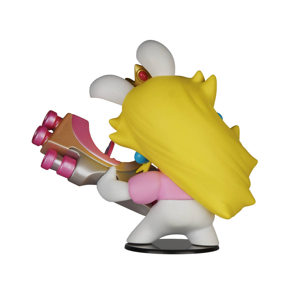 MARIO +RABBIDS KINGDOM BATTLE STATUA PEACH 16,5 cm DA COLLEZIONE