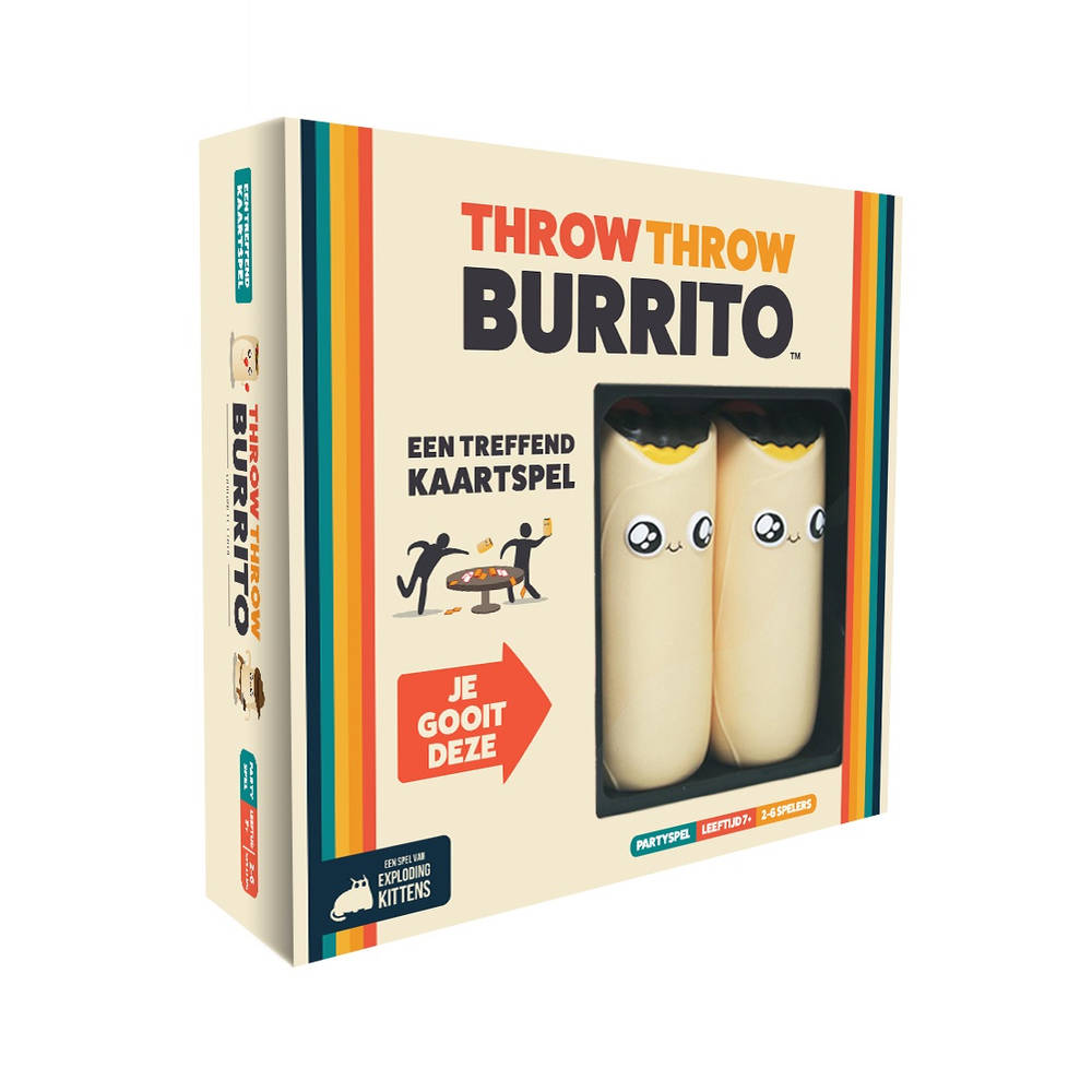 Throw Throw Burrito een treffend kaartspel