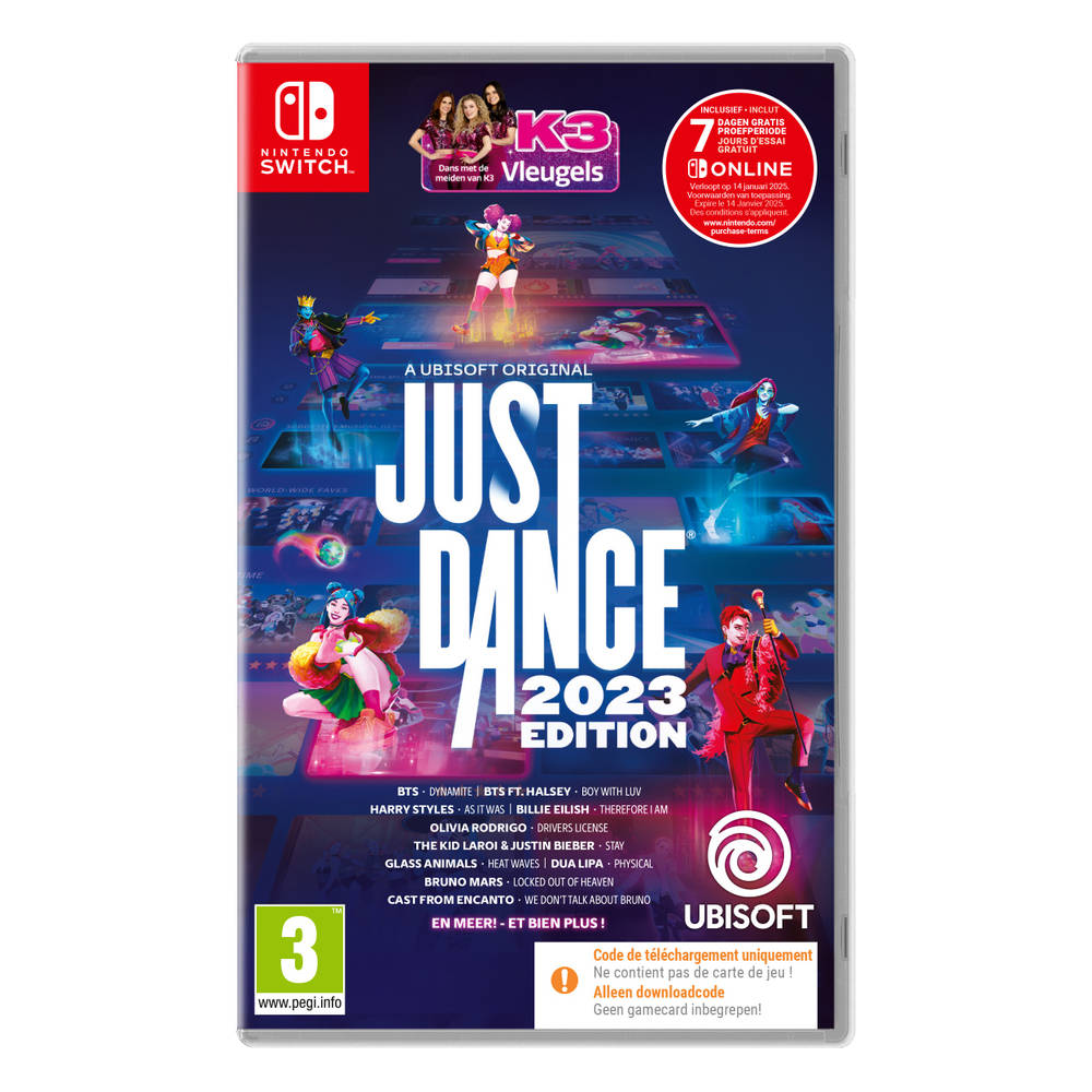 Nintendo Switch Just Dance 2023 Edition - code in a box